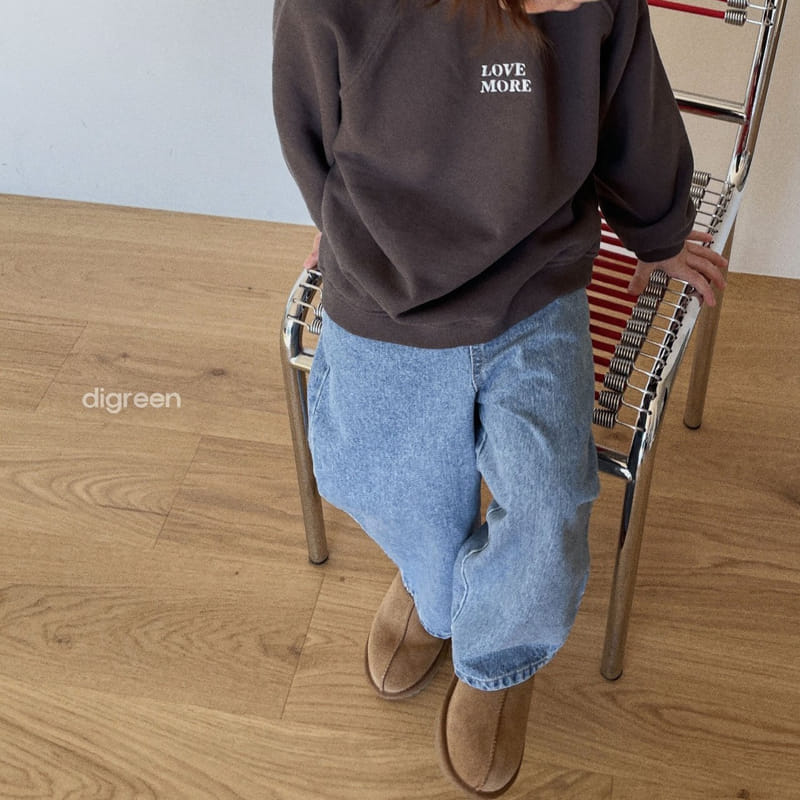 Digreen - Korean Children Fashion - #discoveringself - Love More Sweatshirt - 7