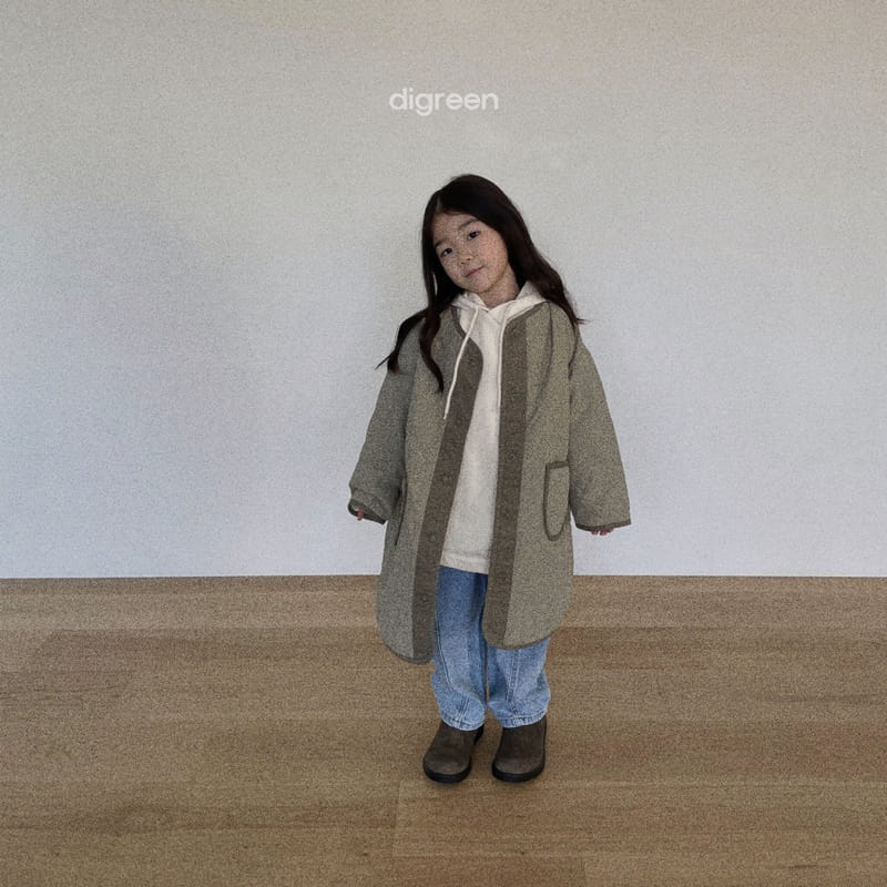 Digreen - Korean Children Fashion - #discoveringself - Quilting Jumper