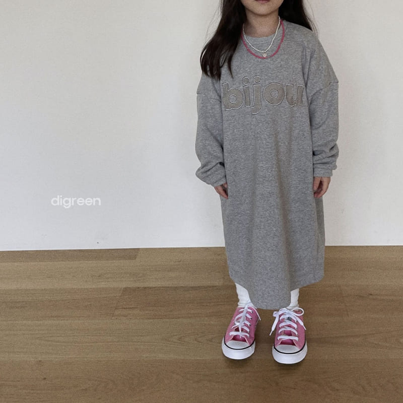 Digreen - Korean Children Fashion - #discoveringself - Bijou One-piece - 3