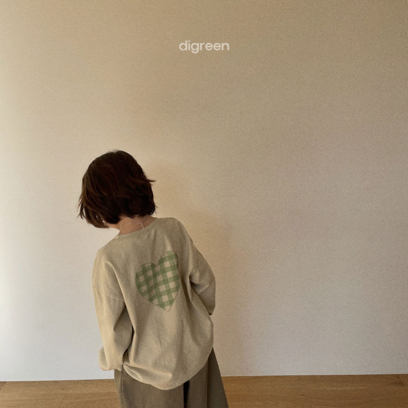 Digreen - Korean Children Fashion - #discoveringself - Heart Tee - 3