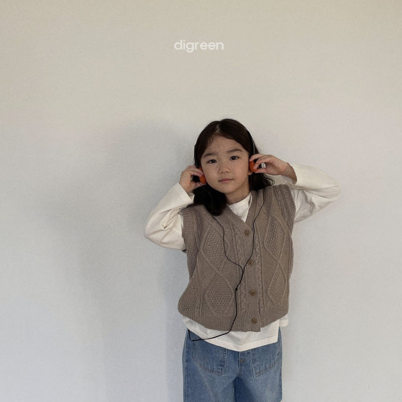 Digreen - Korean Children Fashion - #fashionkids - Maybe Vest - 7