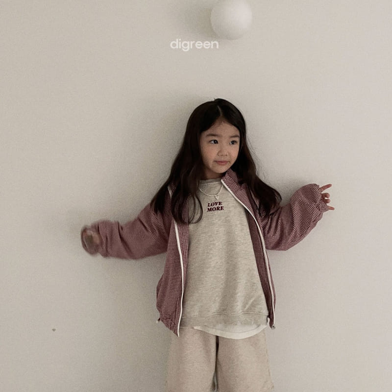 Digreen - Korean Children Fashion - #fashionkids - Love More Sweatshirt - 8
