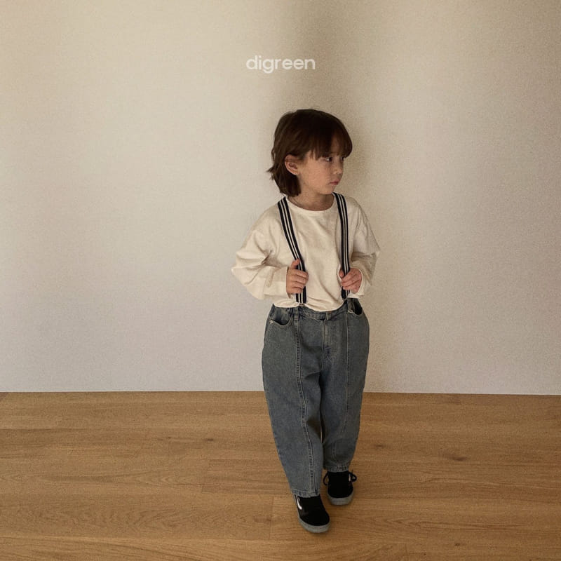 Digreen - Korean Children Fashion - #kidsshorts - Billy Suspender - 2