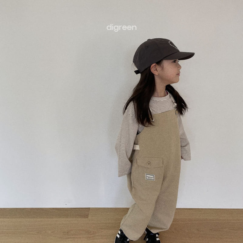 Digreen - Korean Children Fashion - #fashionkids - Timber Overalls - 4