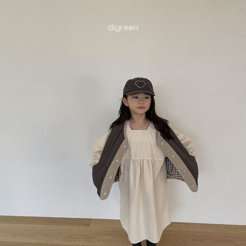 Digreen - Korean Children Fashion - #kidsshorts - Reversible Vest - 11