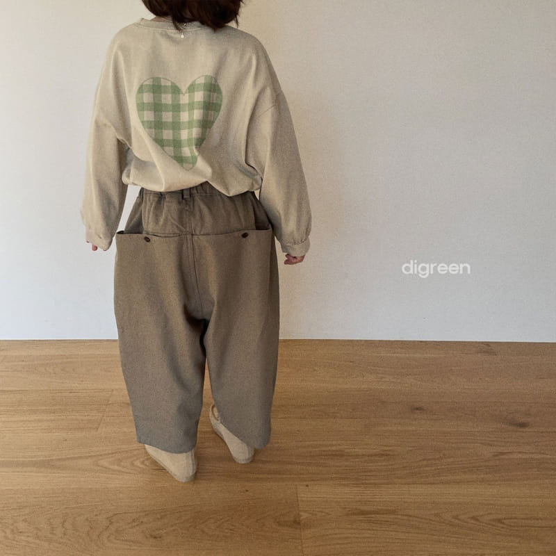 Digreen - Korean Children Fashion - #kidsshorts - Heart Tee - 5