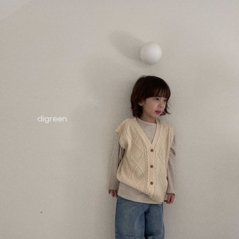 Digreen - Korean Children Fashion - #kidsstore - Maybe Vest - 9