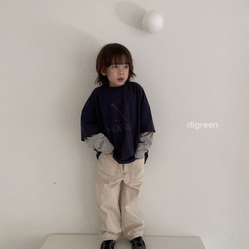 Digreen - Korean Children Fashion - #kidsstore - Magis Stick Tee
