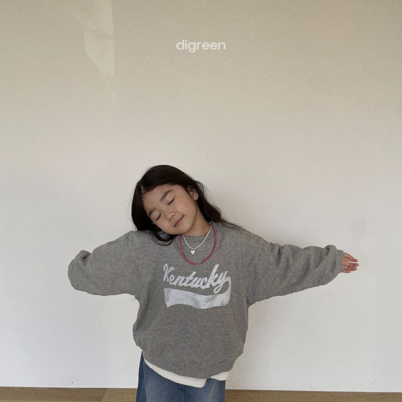 Digreen - Korean Children Fashion - #kidsstore - Kentucky  Sweatshirt - 9