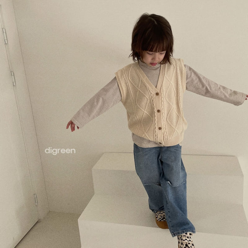 Digreen - Korean Children Fashion - #kidzfashiontrend - Maybe Vest - 10