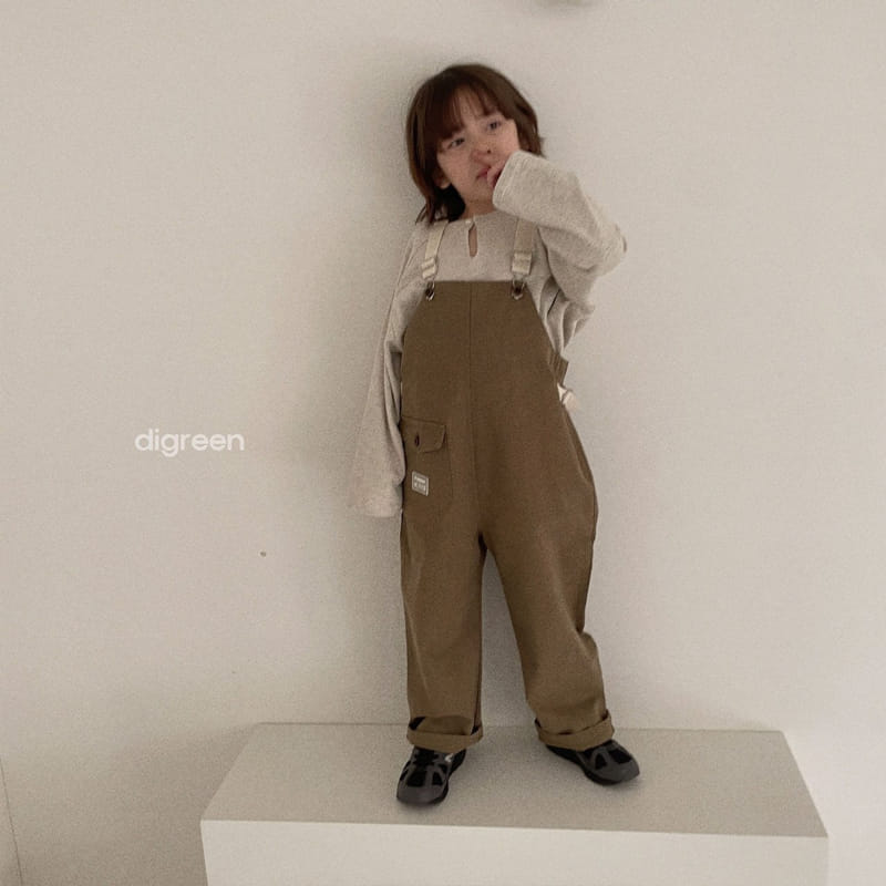 Digreen - Korean Children Fashion - #kidzfashiontrend - Timber Overalls - 6