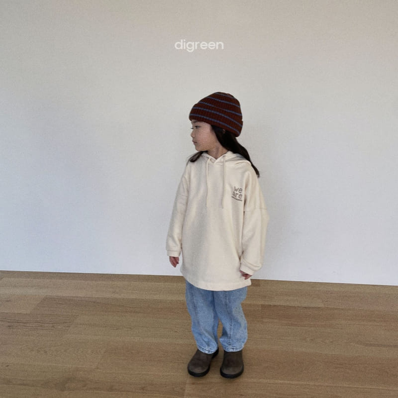Digreen - Korean Children Fashion - #kidzfashiontrend - We Are Long Hoody - 2