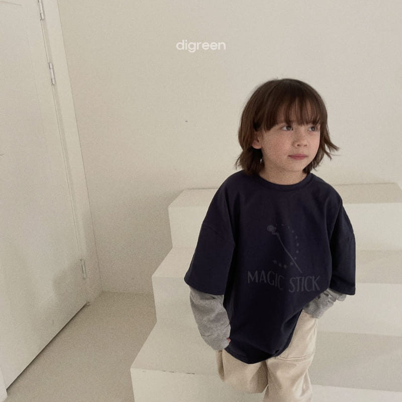 Digreen - Korean Children Fashion - #kidzfashiontrend - Magis Stick Tee - 2