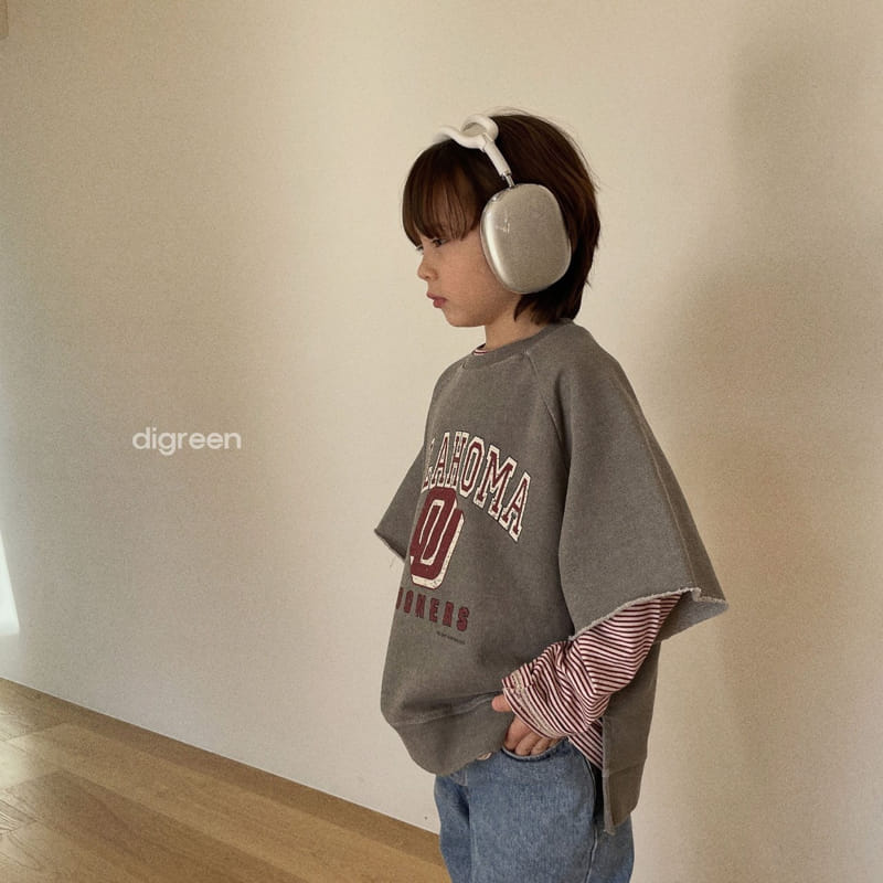 Digreen - Korean Children Fashion - #kidzfashiontrend - Pigment Sweatshirt - 8