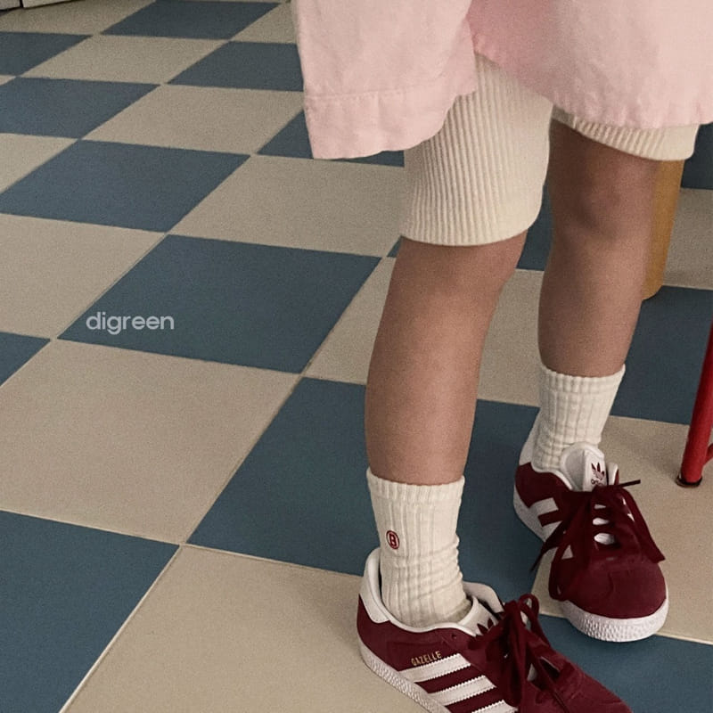 Digreen - Korean Children Fashion - #littlefashionista - Butter Socks - 9