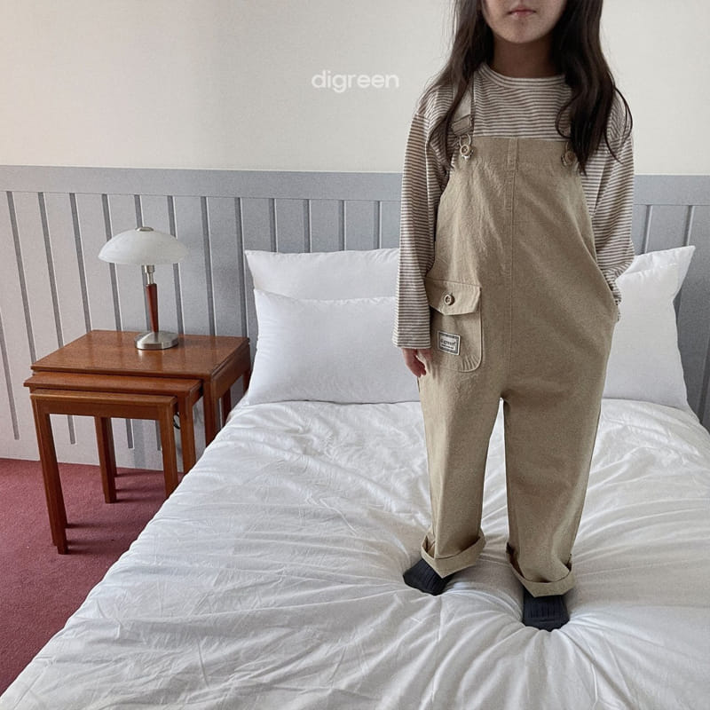Digreen - Korean Children Fashion - #littlefashionista - Timber Overalls - 8