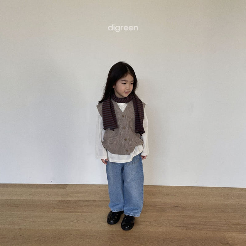 Digreen - Korean Children Fashion - #littlefashionista - Square Jeans - 5