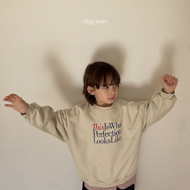 Digreen - Korean Children Fashion - #littlefashionista - Diss Sweatshirt