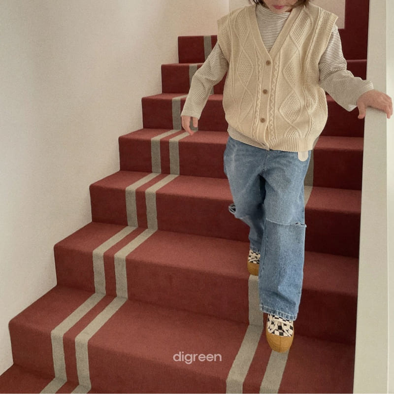 Digreen - Korean Children Fashion - #magicofchildhood - Cutting Jeans - 11