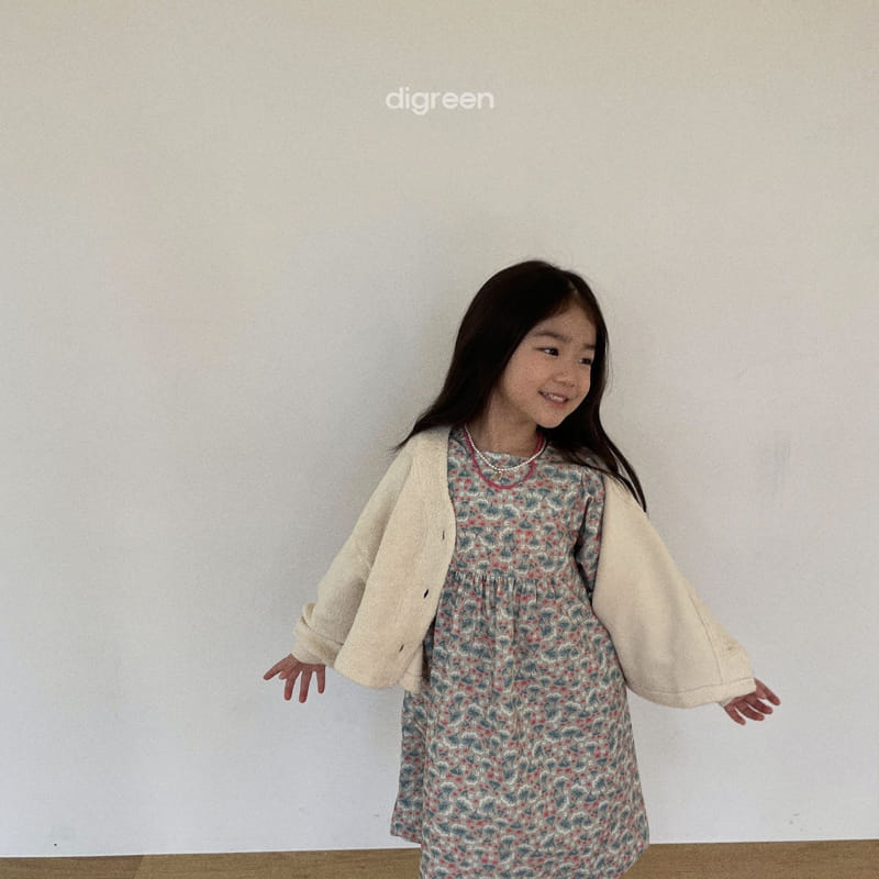 Digreen - Korean Children Fashion - #magicofchildhood - Puling One-piece