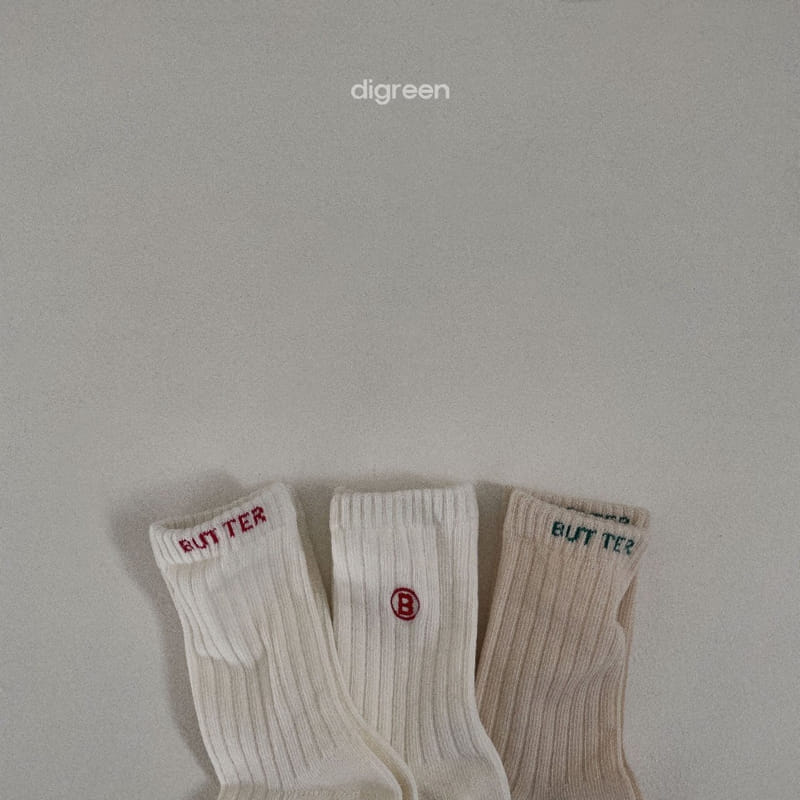 Digreen - Korean Children Fashion - #minifashionista - Butter Socks - 11