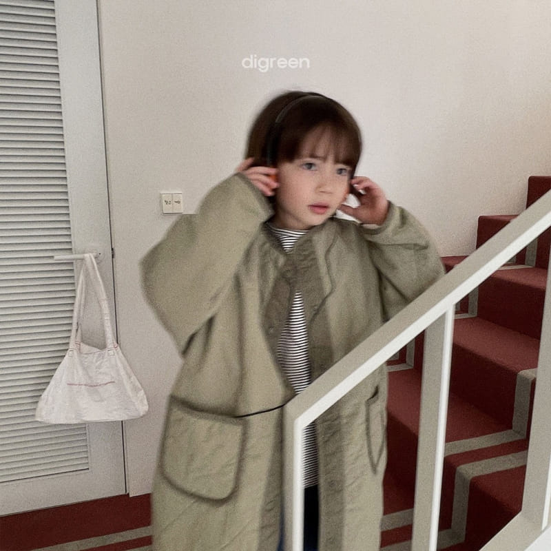 Digreen - Korean Children Fashion - #minifashionista - Quilting Jumper - 9