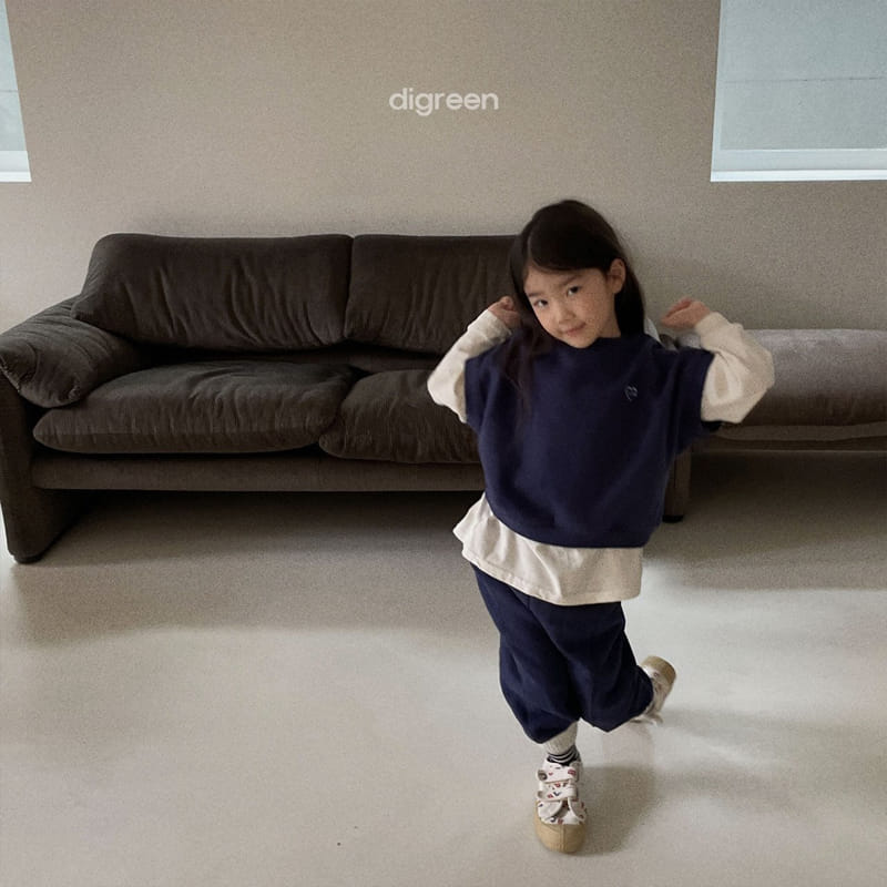 Digreen - Korean Children Fashion - #minifashionista - Heart Vest - 5