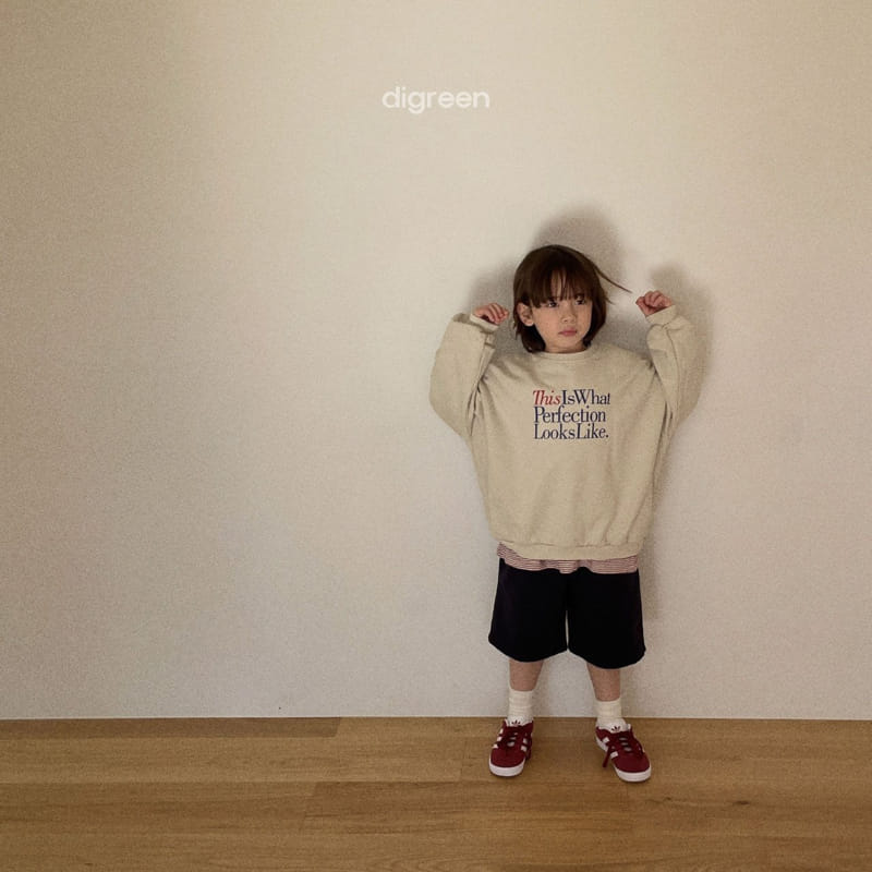 Digreen - Korean Children Fashion - #minifashionista - Diss Sweatshirt - 3