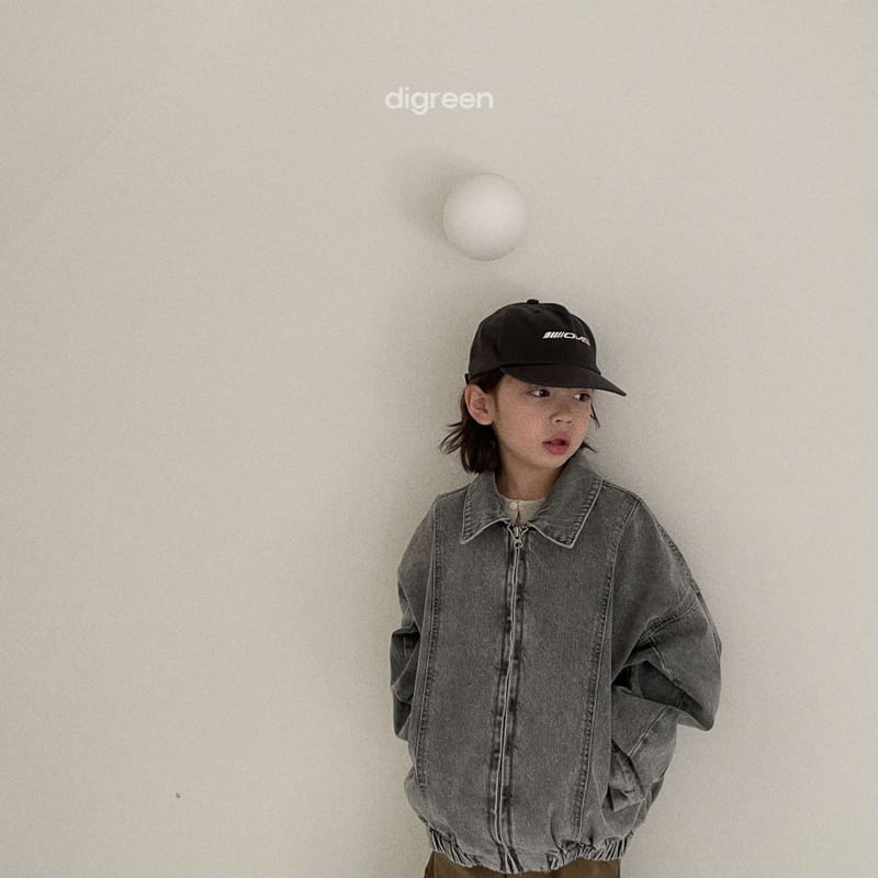 Digreen - Korean Children Fashion - #prettylittlegirls - Mango Denim Jacket - 6