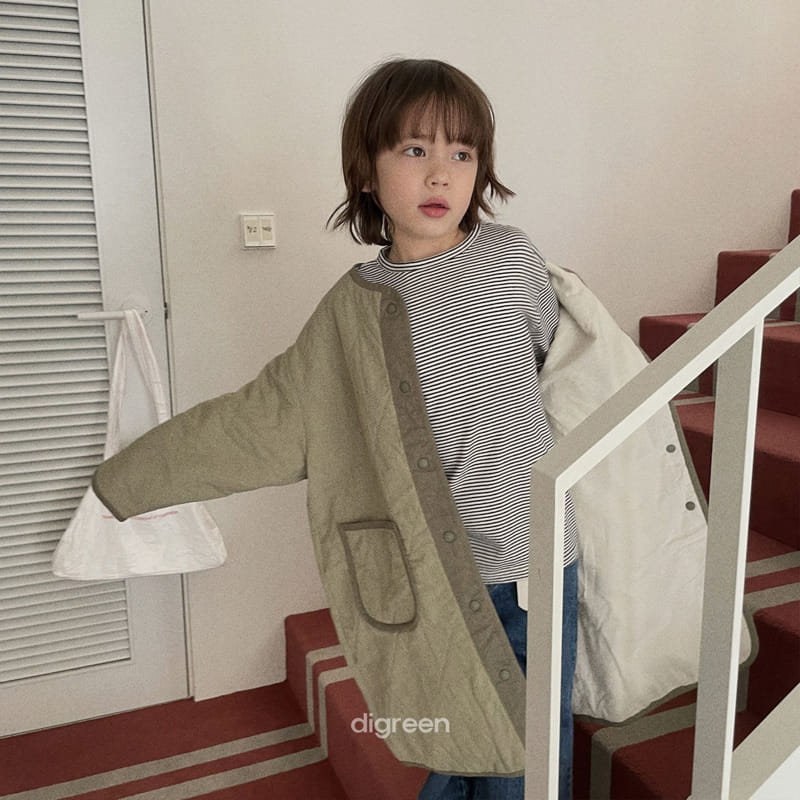 Digreen - Korean Children Fashion - #prettylittlegirls - Quilting Jumper - 10