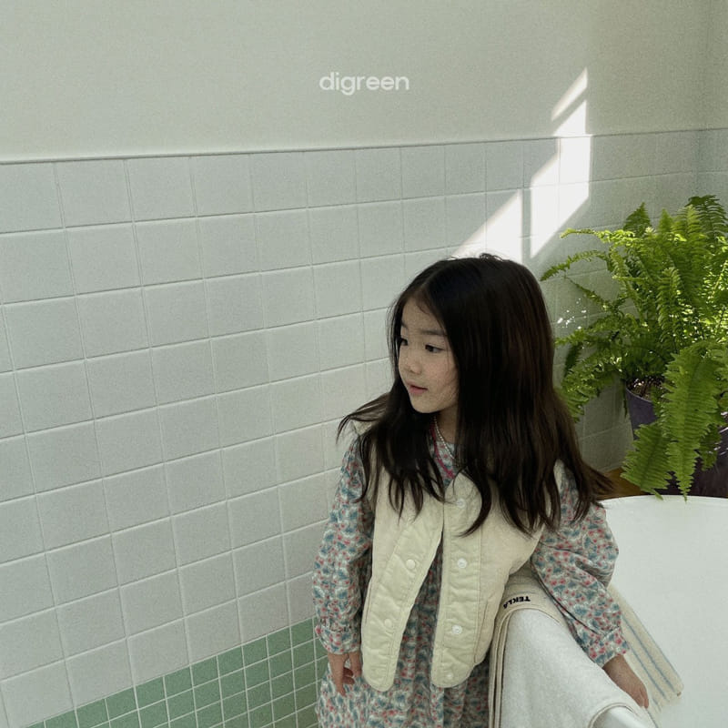 Digreen - Korean Children Fashion - #prettylittlegirls - Reversible Vest - 2
