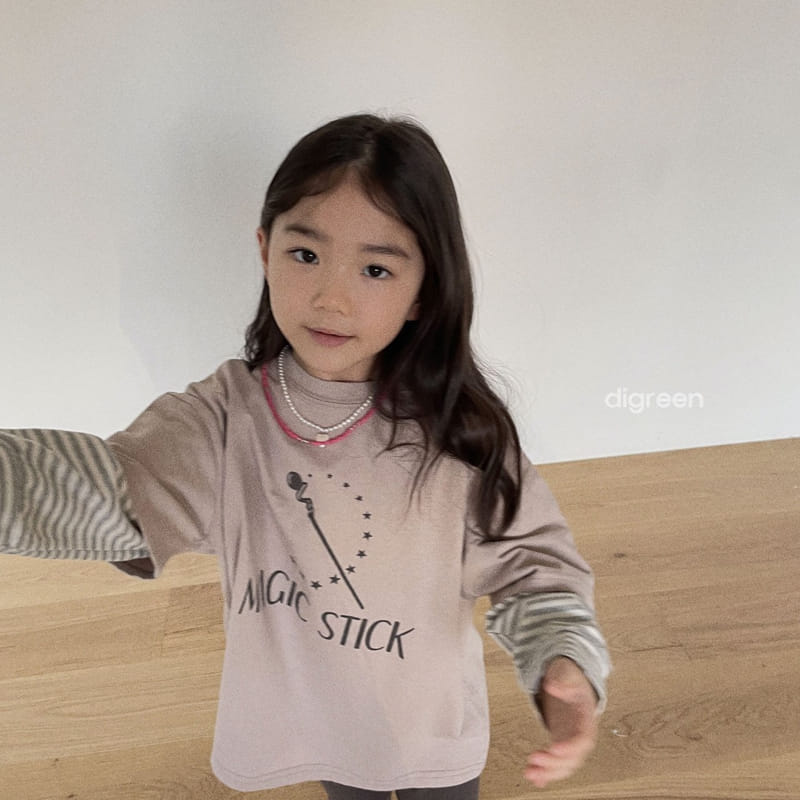 Digreen - Korean Children Fashion - #prettylittlegirls - Magis Stick Tee - 7