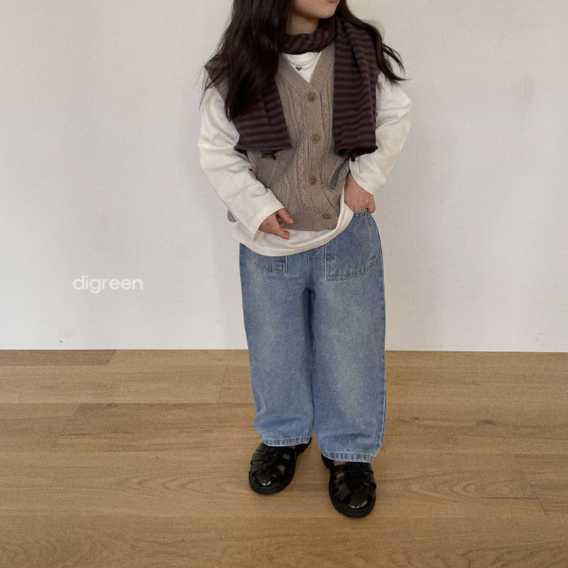 Digreen - Korean Children Fashion - #stylishchildhood - Maybe Vest - 2