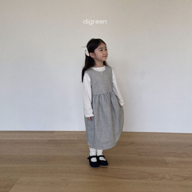 Digreen - Korean Children Fashion - #toddlerclothing - Denim One-piece
