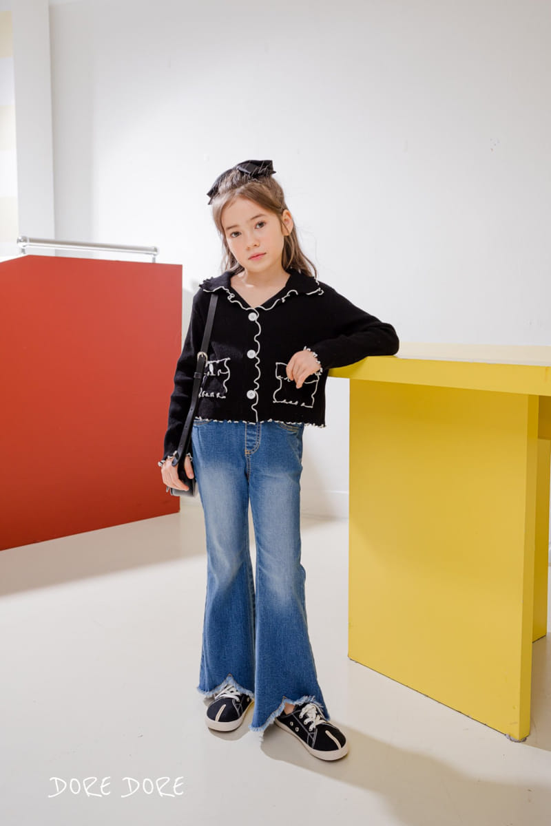 Dore Dore - Korean Children Fashion - #Kfashion4kids - Spring Triangle Jeans - 6
