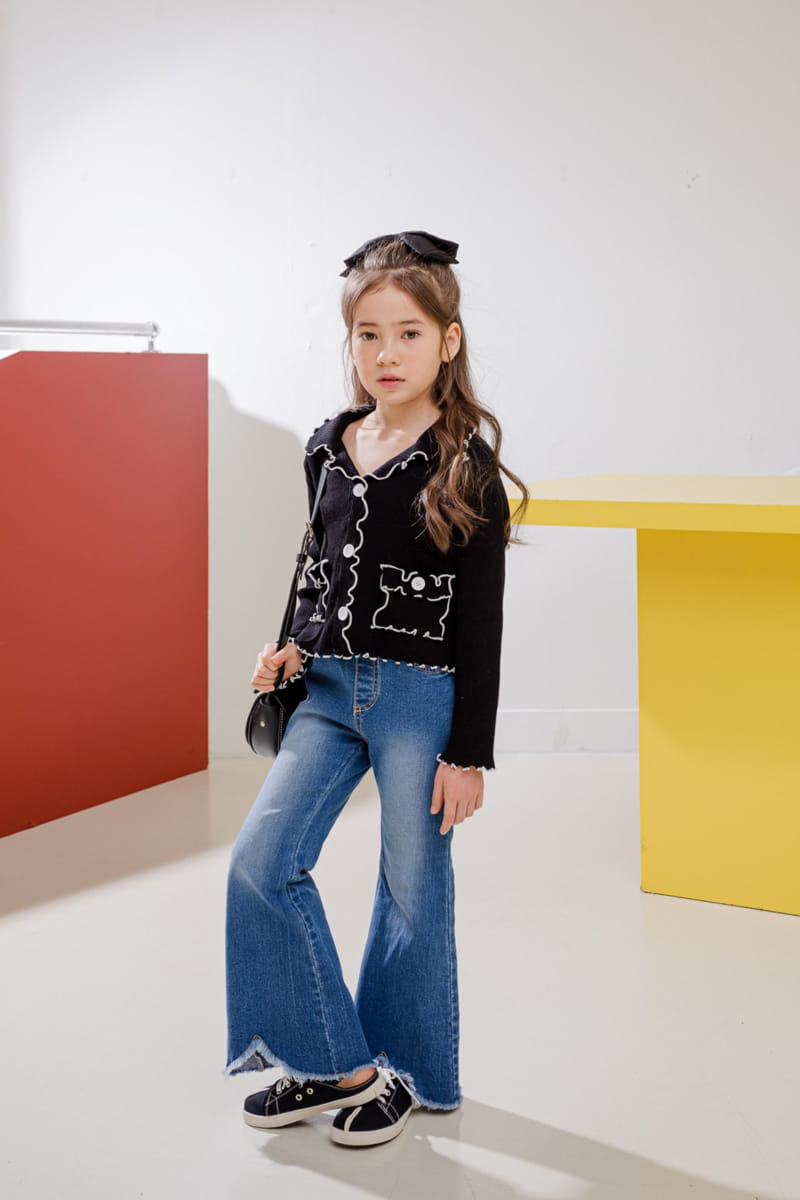 Dore Dore - Korean Children Fashion - #childofig - Spring Triangle Jeans - 11