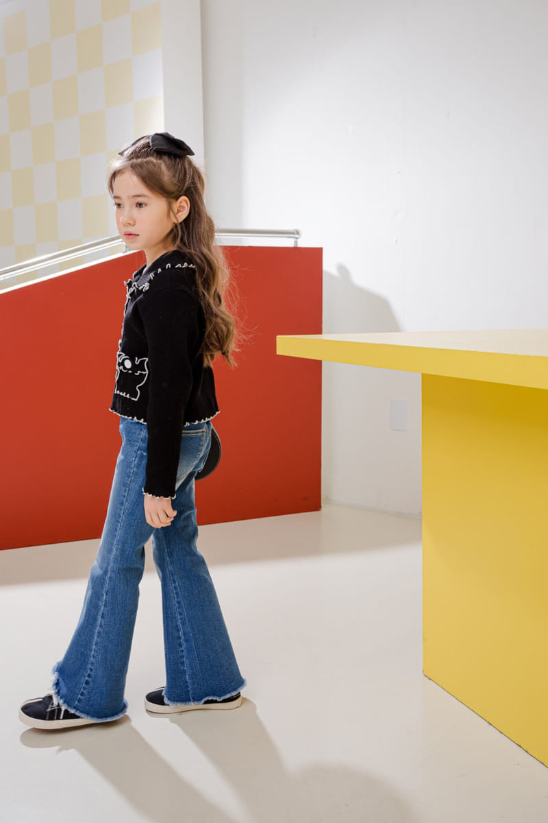 Dore Dore - Korean Children Fashion - #childofig - Spring Triangle Jeans - 12