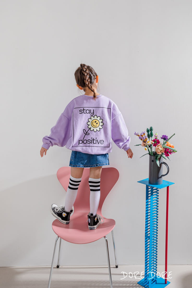 Dore Dore - Korean Children Fashion - #fashionkids - Posity Sweatshirt - 10