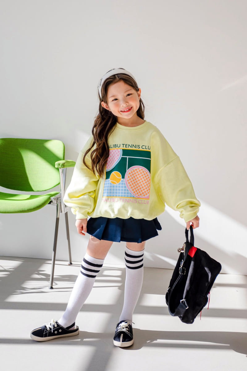Dore Dore - Korean Children Fashion - #fashionkids - Tennis Sweatshirt - 5