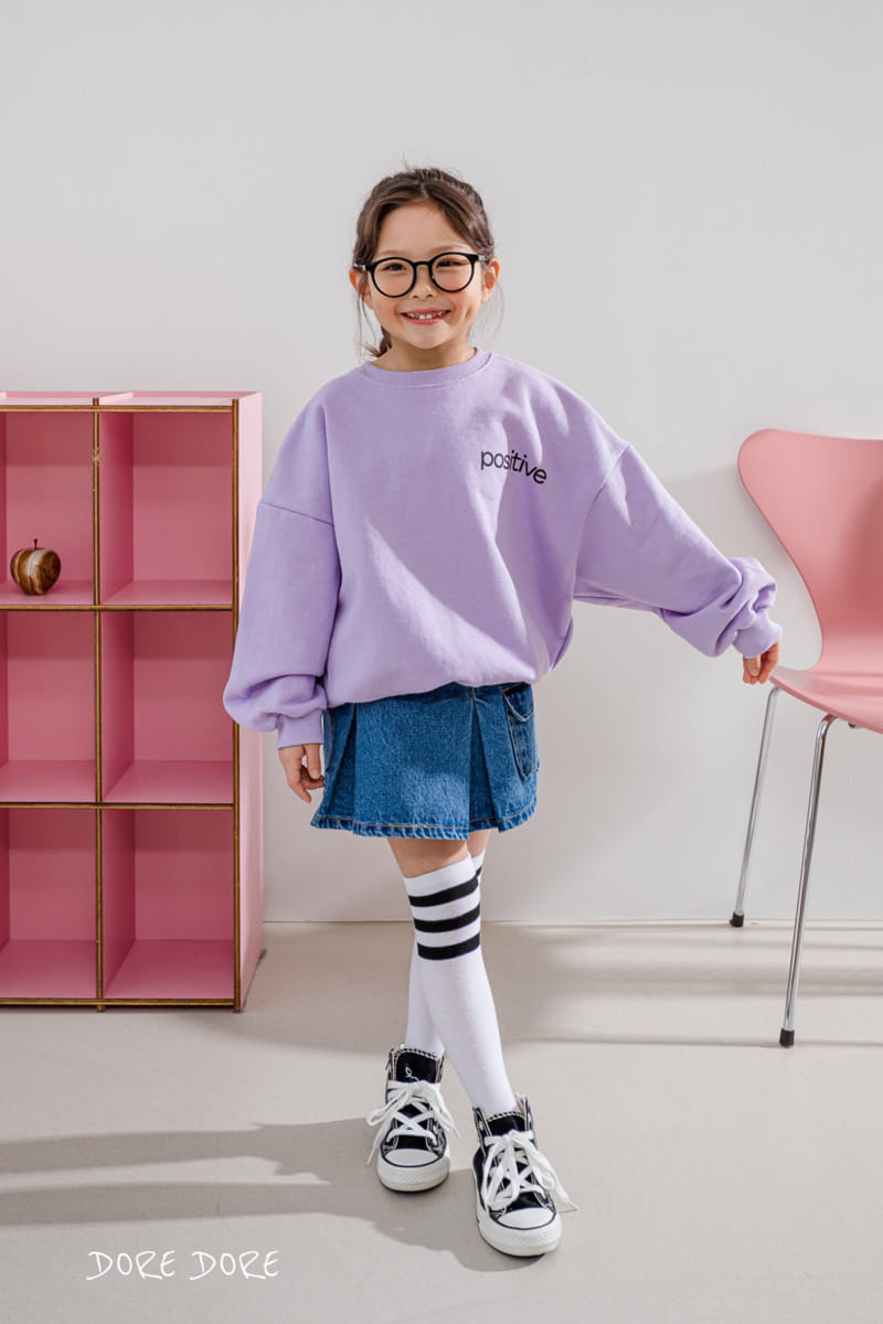 Dore Dore - Korean Children Fashion - #kidsshorts - Posity Sweatshirt - 11