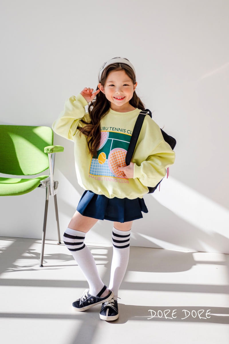 Dore Dore - Korean Children Fashion - #kidsshorts - Tennis Sweatshirt - 6