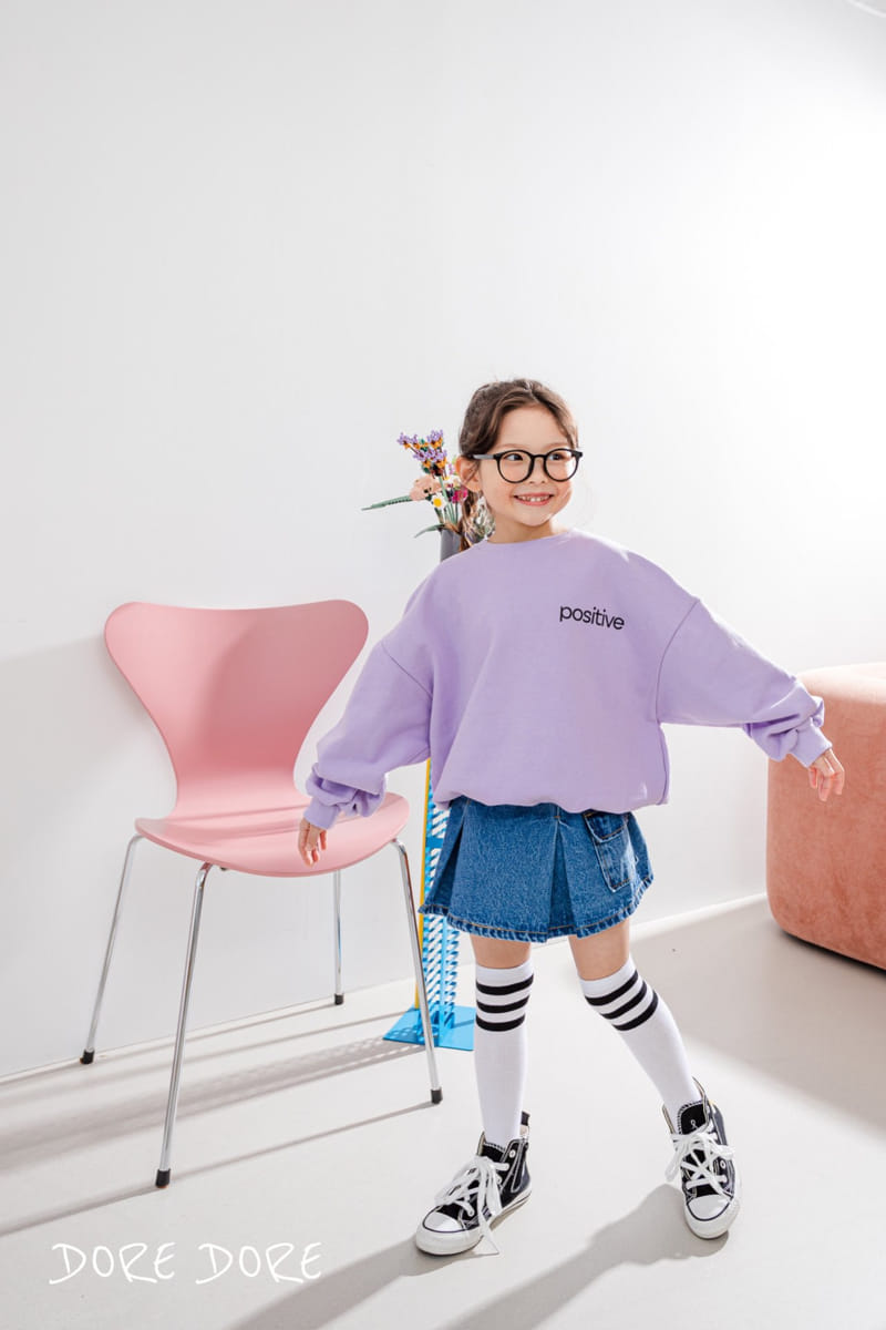 Dore Dore - Korean Children Fashion - #kidsstore - Posity Sweatshirt - 12