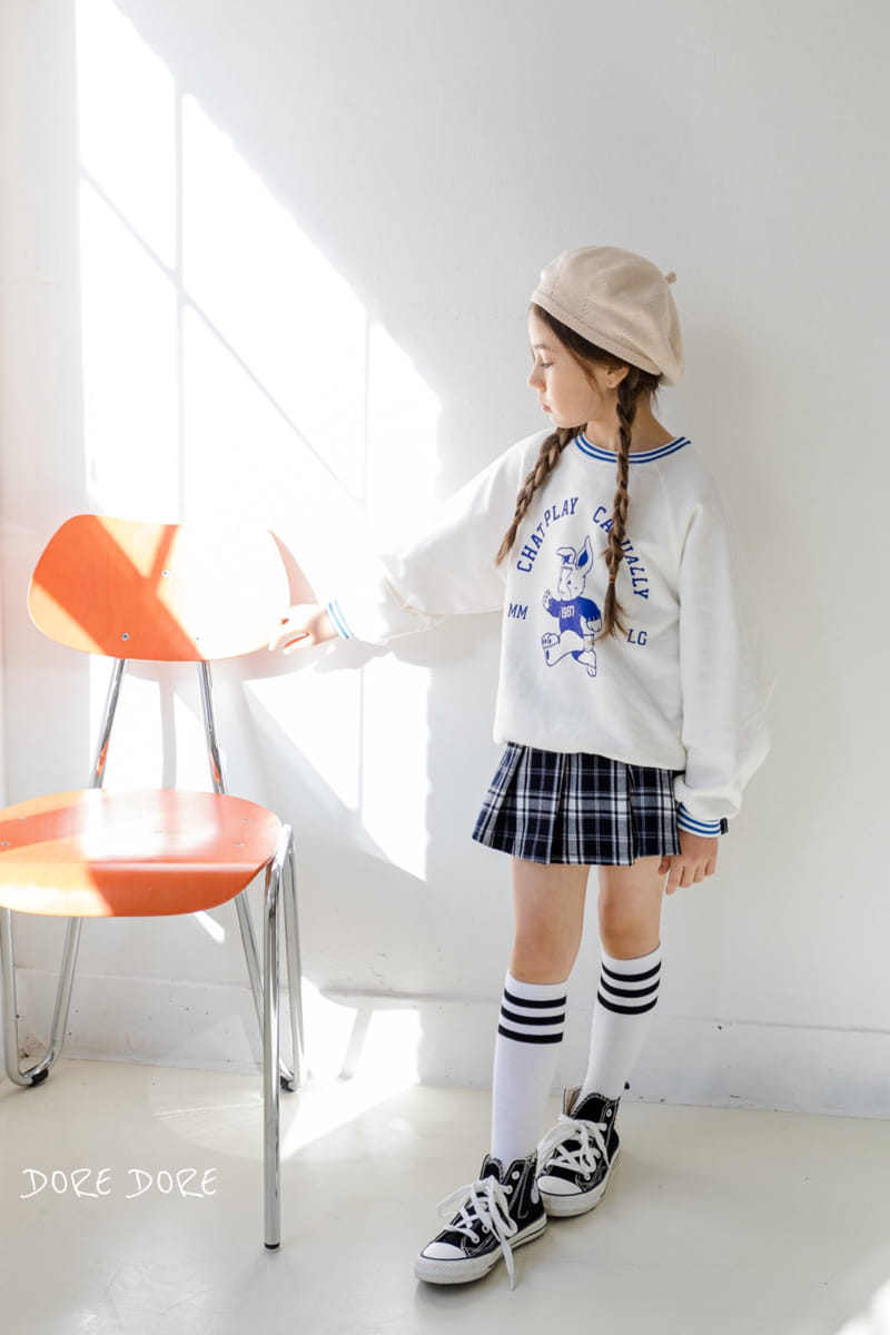 Dore Dore - Korean Children Fashion - #kidzfashiontrend - Banana Raglan Sweatshirt - 12