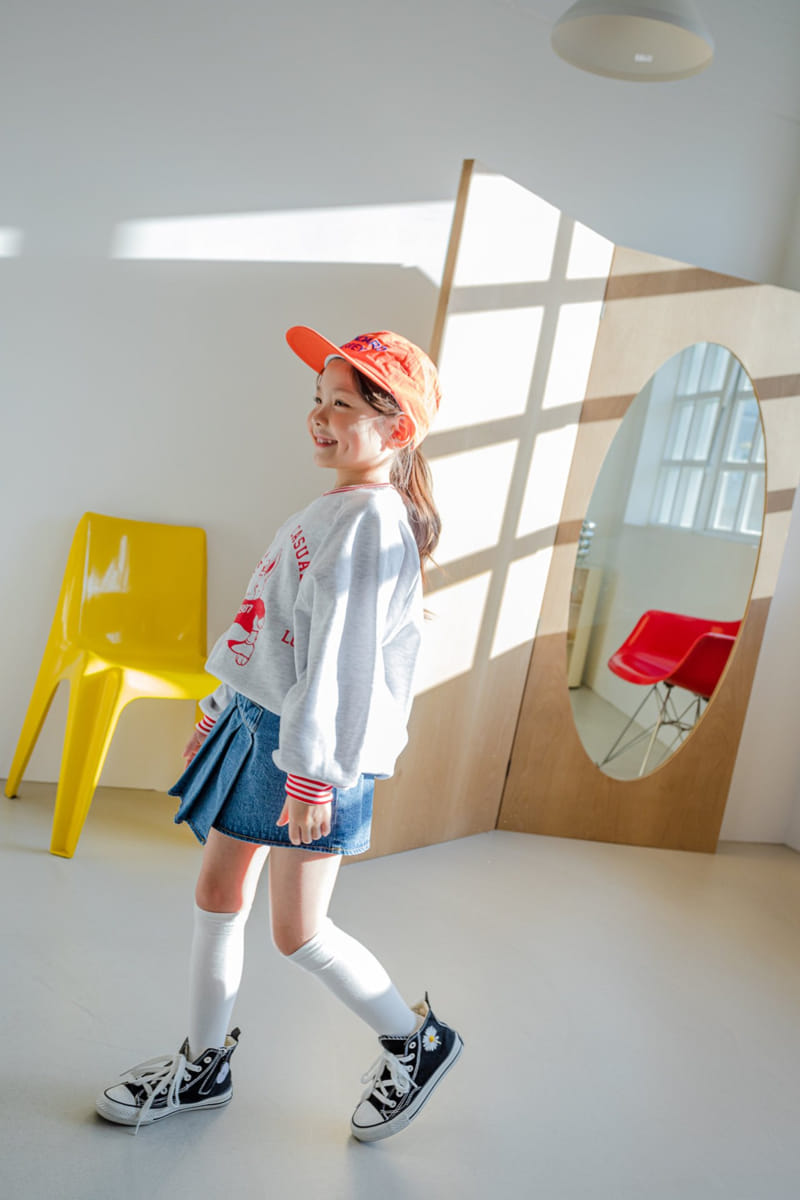 Dore Dore - Korean Children Fashion - #toddlerclothing - Banana Raglan Sweatshirt - 4