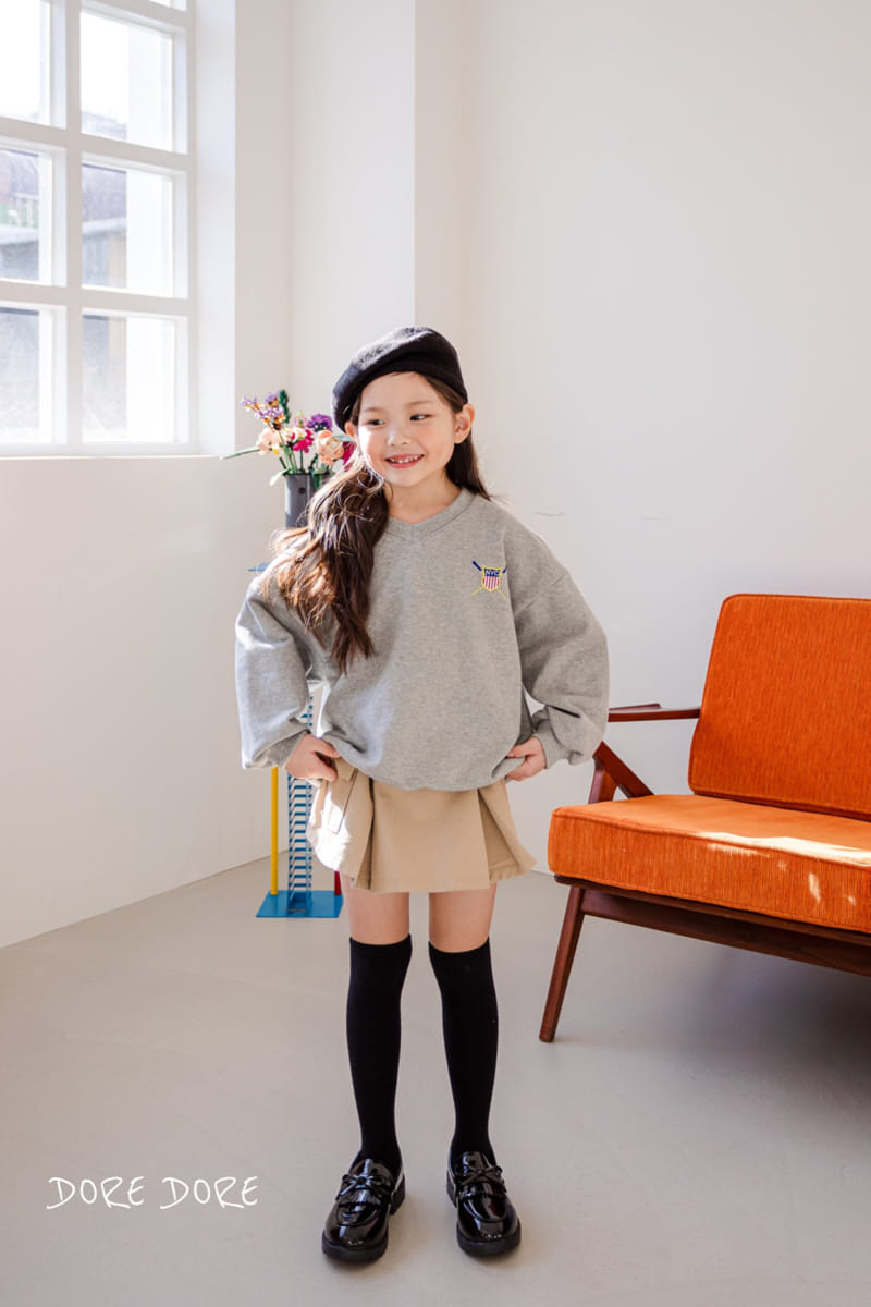 Dore Dore - Korean Children Fashion - #stylishchildhood - Embrodiery NYC Sweatshirt - 2