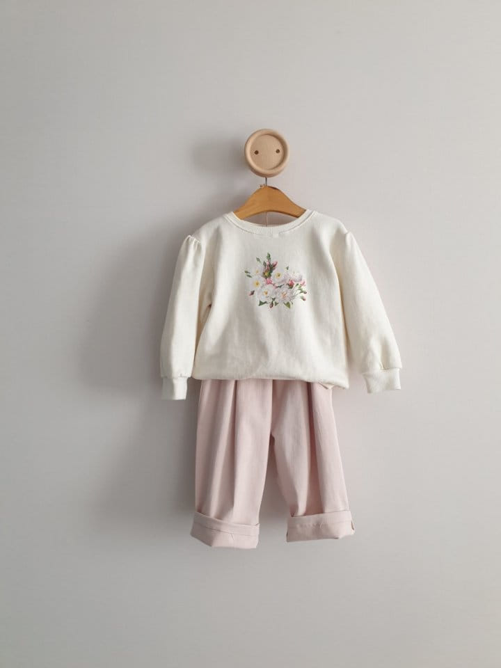 Eclair - Korean Children Fashion - #childofig - Flower Sweatshirt - 5