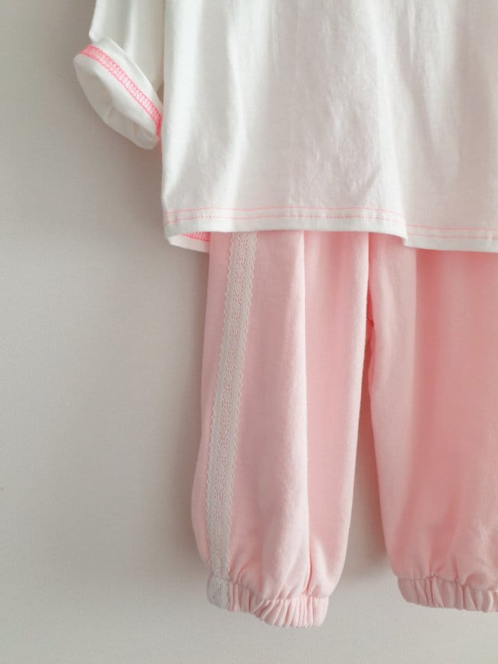 Eclair - Korean Children Fashion - #childofig - Lace Pants - 3