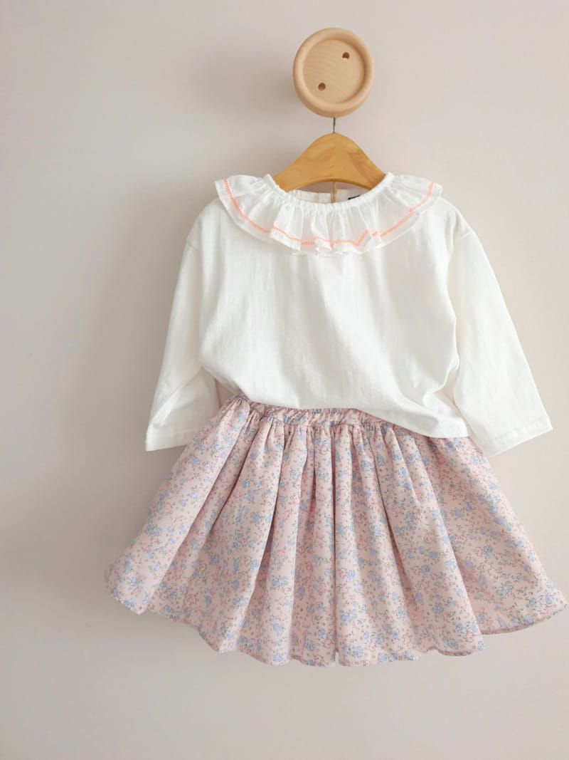 Eclair - Korean Children Fashion - #designkidswear - Ruffle Tee - 2