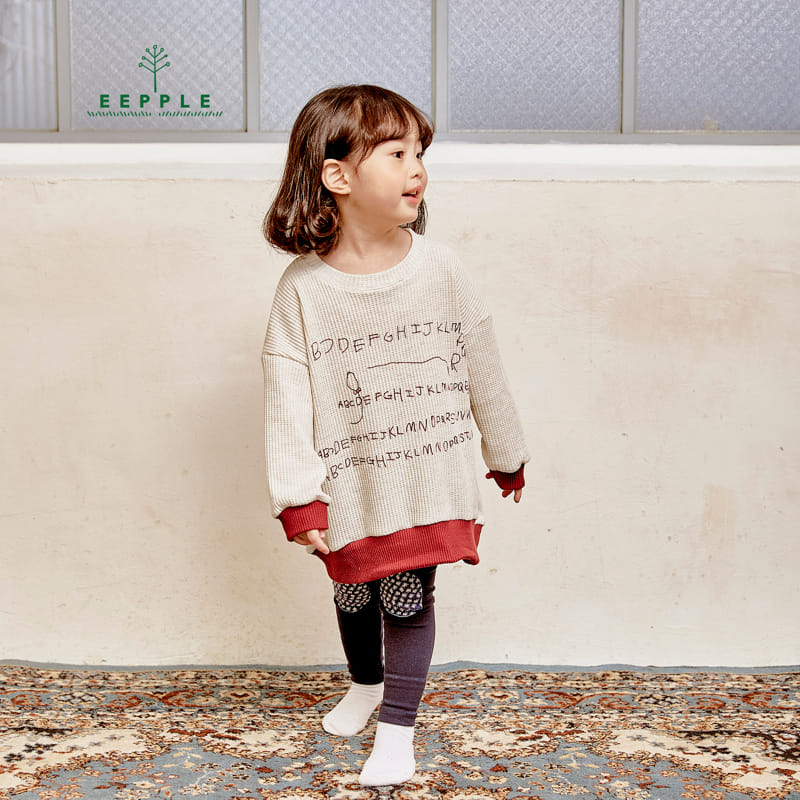 Eepple - Korean Children Fashion - #Kfashion4kids - Alpabet Sweatshirt - 9