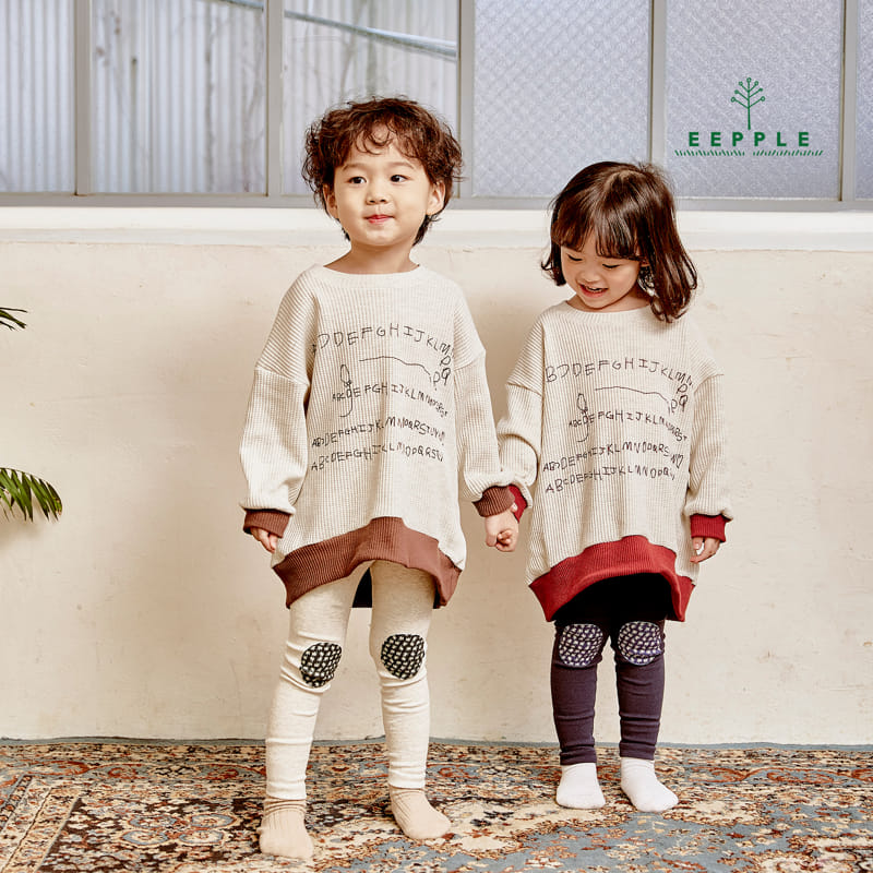 Eepple - Korean Children Fashion - #designkidswear - Alpabet Sweatshirt - 3